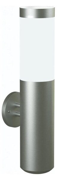 Brilagi - Vonkajšie nástenné svietidlo ELIA 1xE27/20W/230V IP44 matný chróm