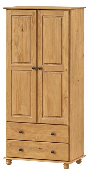 Skriňa 2-dverová 8850VK vosk, kovové úchytky
