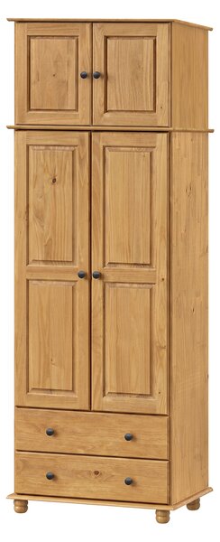 Skriňa 2-dverová 8850VK vosk, kovové úchytky