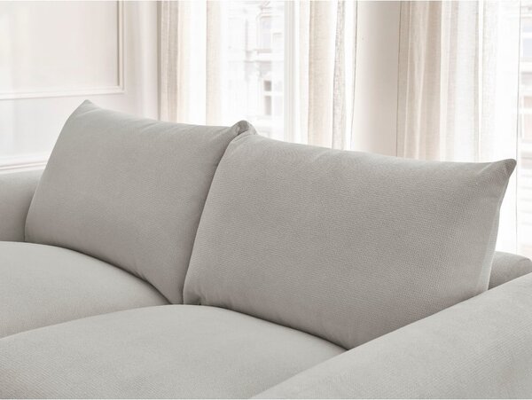 Svetlosivá rozkladacia pohovka 214 cm Ernest – Bobochic Paris