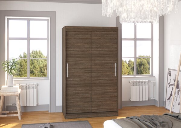 ŠATNÍKOVÁ SKRIŇA NICCI CHOCO 120 cm