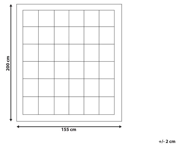 Prikrývka biela extra teplá celoročná mikrovlákno 155 x 220 cm antialergická univerzálna