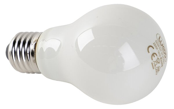Sada 5 LED žiaroviek E27 s vláknom Flame s opálovým sklom 3W 250lm 2200K