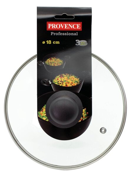 Sklenená pokrievka PROVENCE 18cm
