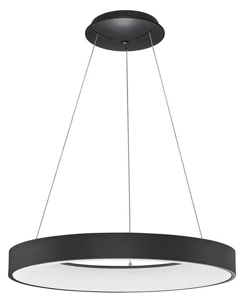 LED luster Rando Thin 60 3000K čierne