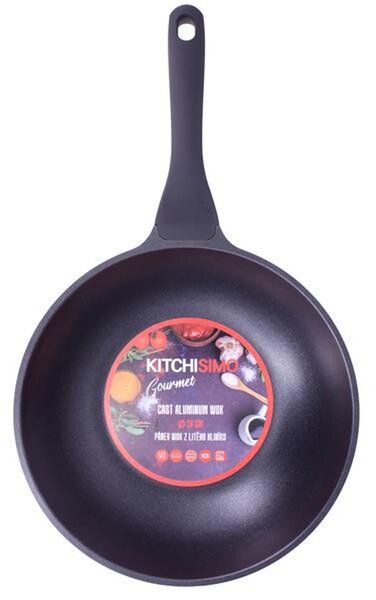 Panvica WOK KITCHISIMO Gourmet 28cm nepriľnavý povrch