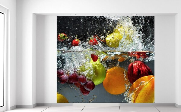 Gario Fototapeta Sladké ovocie Veľkosť: 268 x 240 cm, Materiál: Latexová