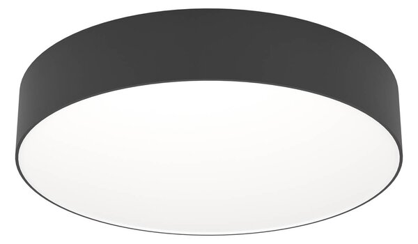 EGLO connect Smart stropné LED svetlo Gallizzi-Z, čierne, Ø39cm, Čierna, Obývacia izba / jedáleň, Plast, Moderný, Závesné svietidlo