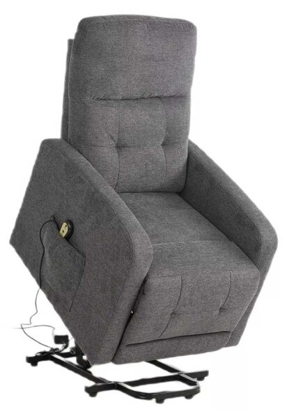 Polohovacie kreslo Lennox II, sivá