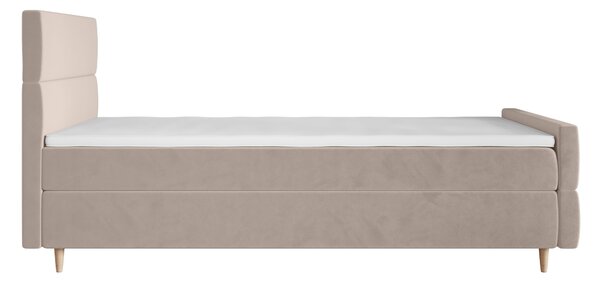 Kontinentálna jednolôžková posteľ 100x200 ANGELES PLUS 1 - béžová