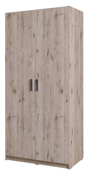 Šatníková skriňa 92 cm FUNZA 2- dub wellington