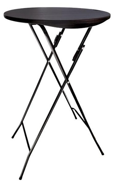 TENTino Bistro stolík koktailový 60 cm IVÁNEK BLACK