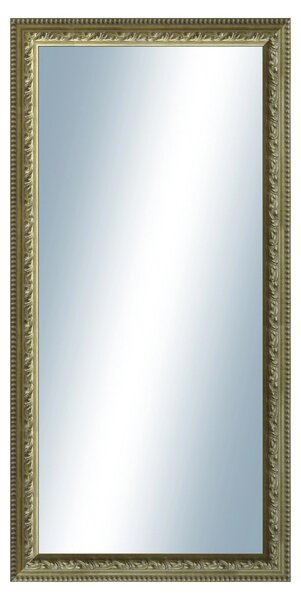 DANTIK - Zrkadlo v rámu, rozmer s rámom 50x100 cm z lišty HONEST Au vysoká malá (3153)