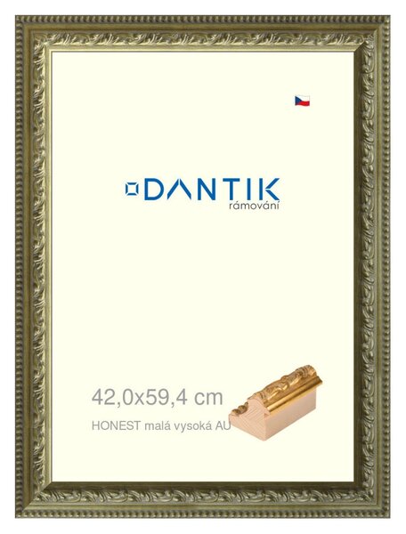 DANTIK rám na obraz 42x59,4 | HONEST malá vysoká AU (Plexi Čiré)
