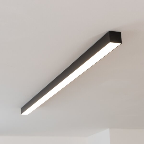 Brilagi- LED prisadené stropné svietidlo FULLDAY LED/20/30/40W/230V 2700/4000/6000K čierna