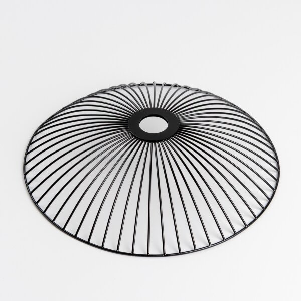Brilagi - LED prisadený luster CERIA WIRE 1xE27/40W/230V priemer 38 cm čierna/dub