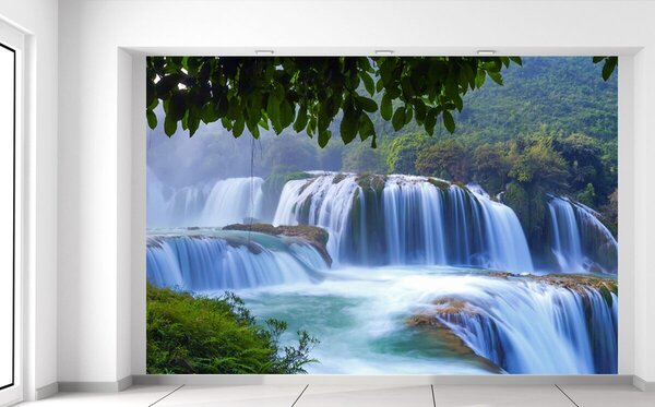 Gario Fototapeta Vodopád Ban Gioc Veľkosť: 200 x 135 cm, Materiál: Latexová