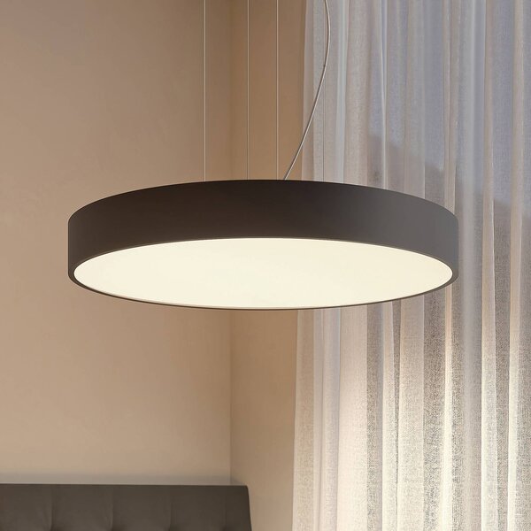 Arcchio Noabelle LED závesná lampa čierna, 80 cm, Čierna, Kuchyňa, kov, Moderný, Závesné svietidlo