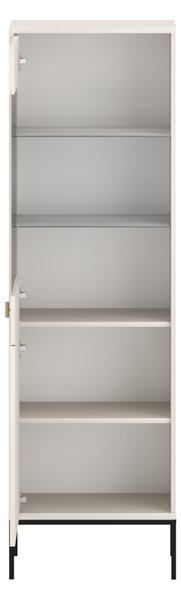 KONDELA Vitrína, kašmír, MAGIRA MA04