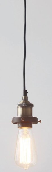 ACA DECOR Kábel s retro objímkou, mosadzná farba