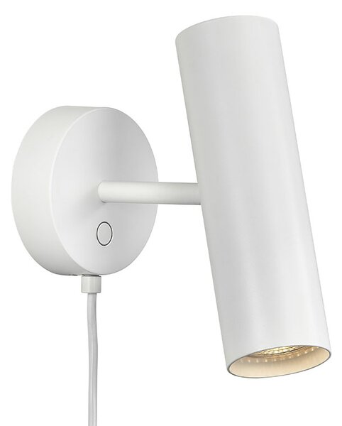Nordlux MIB6 | minimalistické nástenné svietidlo s dĺžkou 20cm Farba: Biela