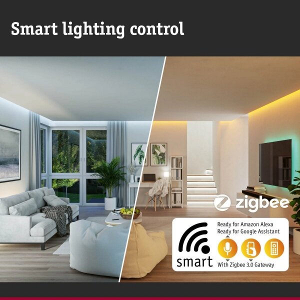 Paulmann 94513 - RGBW LED/8,2W IP44 Vonkajšie nástenné svietidlo PADEA 230V