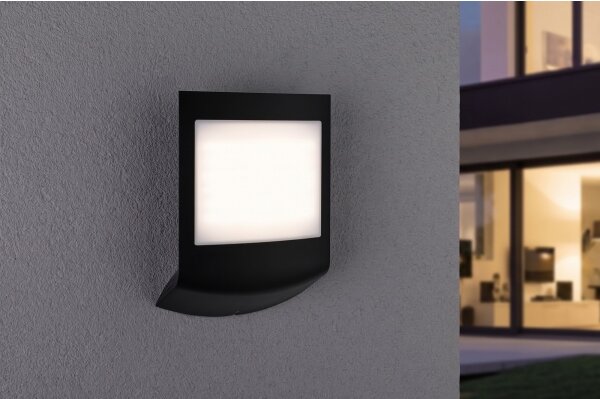 Paulmann 94513 - RGBW LED/8,2W IP44 Vonkajšie nástenné svietidlo PADEA 230V