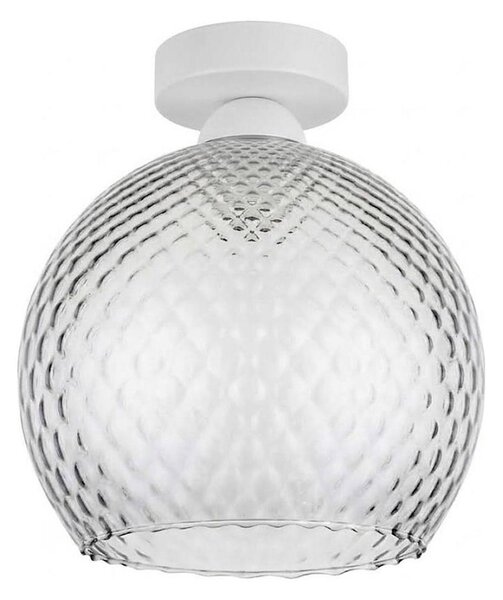 BRILAGI - LED stropné svietidlo R GLASS 1xE27/60W/230V priemer 25 cm biela/dymovo sivá
