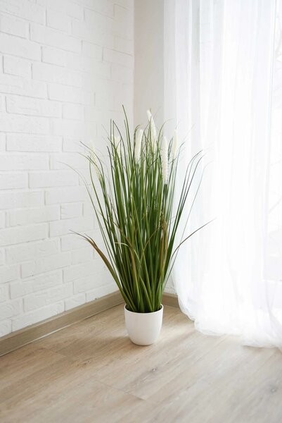 Umelá tráva HERBE, plast, výška 80 cm, zelená