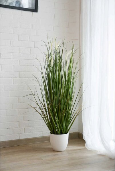 Umelá tráva HERBE, plast, výška 110 cm, zelená