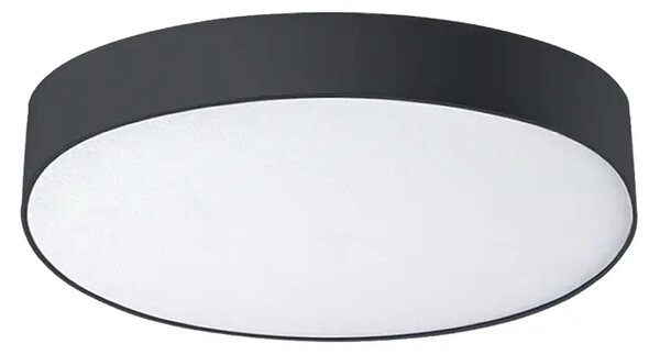 Moderné LED stropné svietidlo Monza II R 60 4000K čierne - výpredaj