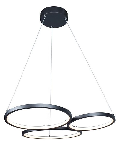 Rabalux 72297 - LED Luster na lanku FORMAND LED/38W/230V čierna