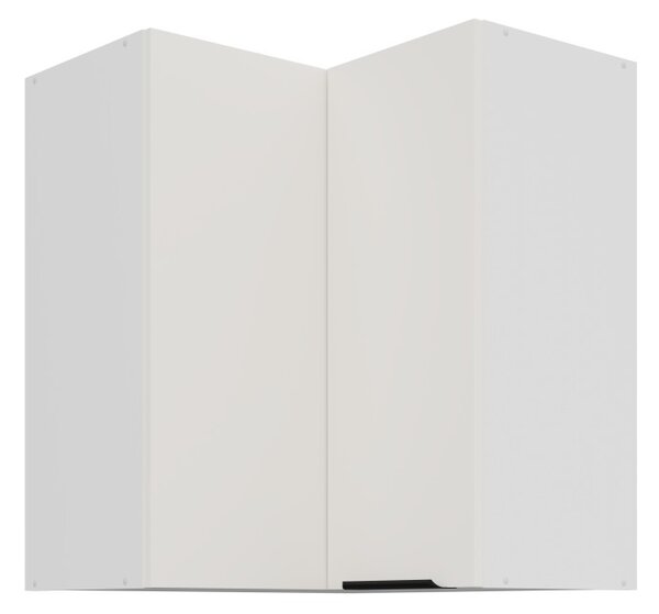 Horná rohová skrinka LUNARA 2 - 60x60 cm, biela