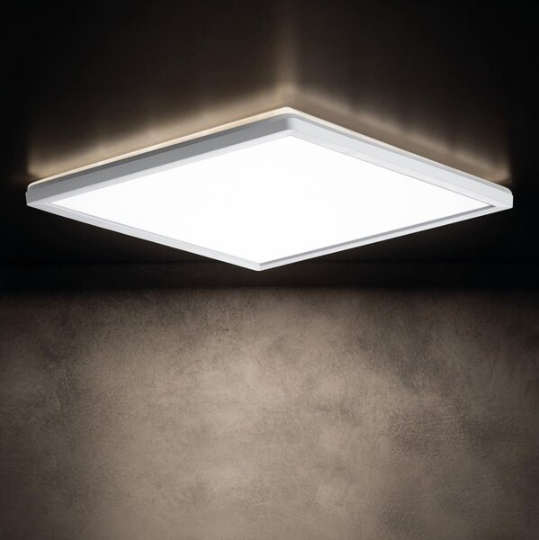 Kanlux 31530 - LED stropné svietidlo AZPO LED/12,3W/230V 22,5x22,5 cm IP54 biela