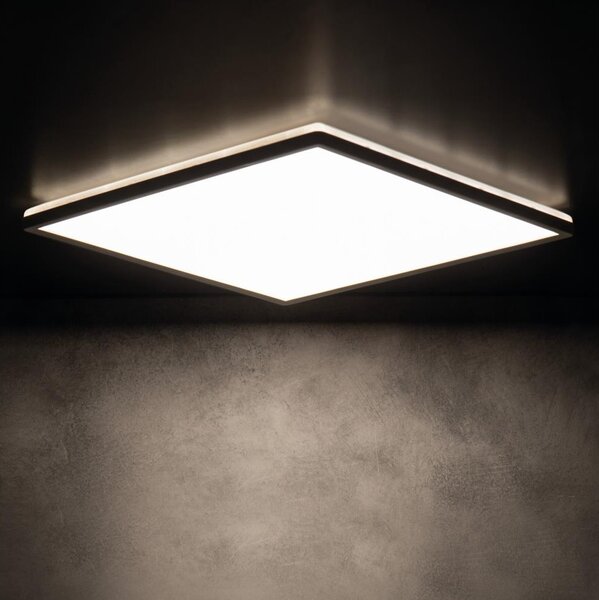 Kanlux 31531 - LED stropné svietidlo AZPO LED/12,3W/230V 22,5x22,5 cm IP54 čierna