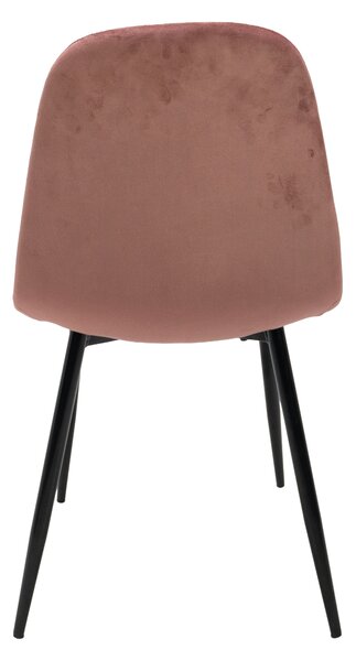 INLEA Jedálenská stolička 4 kusy POPPY - ružová