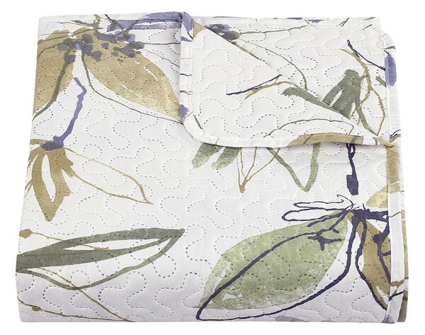 PREHOZ NA POSTEĽ FLORI 170X210 CM VZOROVANÝ