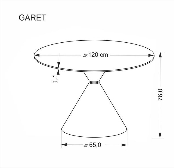 NovýNábytok.sk Jedálenský stôl (pre 4 osoby) Gadget (biely mramor + čierna). Vlastná spoľahlivá doprava až k Vám domov. 1155991