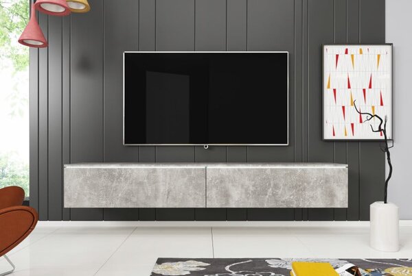 TV stolík CERIEE 180 - betón