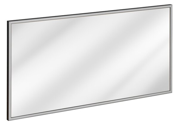 Comad Kúpeľňové zrkadlo Madera s LED osvetlením 123x68 cm čierne