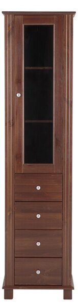 Comad Kúpeľňová skrinka Retro 800 1D/4S hnedá borovica