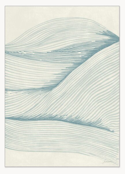 Nástenná dekorácia Ocean in Lines 02