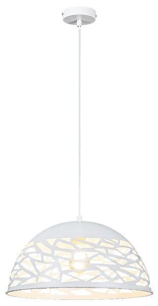 Rabalux 5085 závesné stropné svietidlo Norena 1x60W | E27 - biela