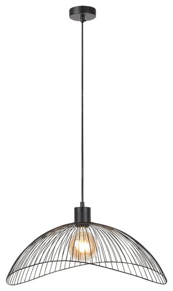 Rabalux 4347 závesné svietidlo Iduna 1x60W | E27 - čierna
