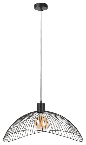 Rabalux 4347 závesné svietidlo Iduna 1x60W | E27 - čierna