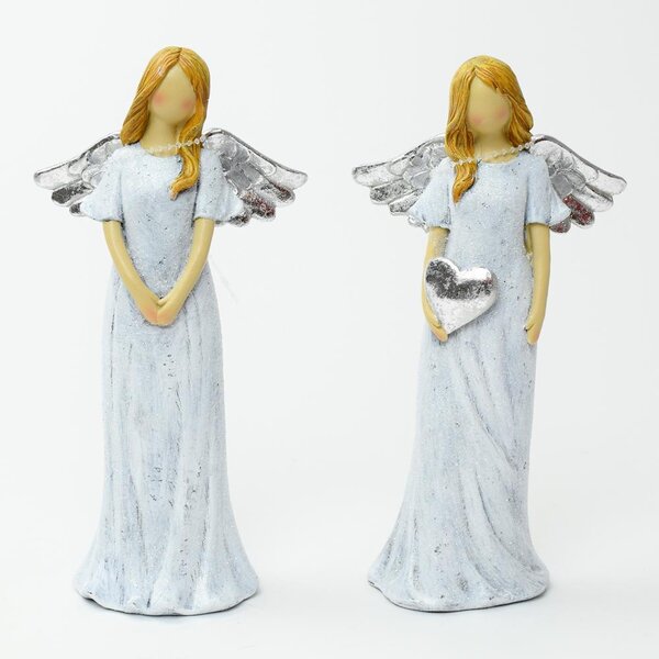 Anjel ruky spolu 10x21,5x5cm 212400RS - Dekorácia