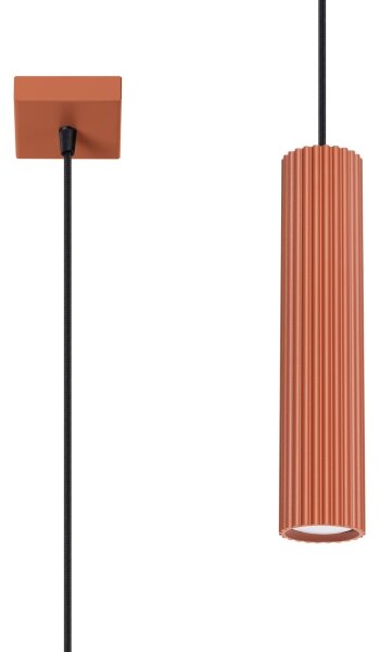 Brilagi - LED luster na lanku CRESTO 1xGU10/10W/230V červený