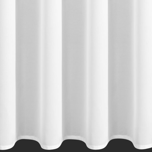 ZÁCLONA NA PÁSKE GABRIELA 140X270 CM BIELA