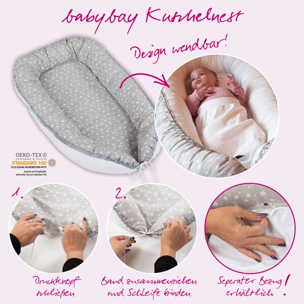 HNIEZDOČKO PRE BÁBÄTKÁ Babybay - Online Only bytové doplnky, Online Only