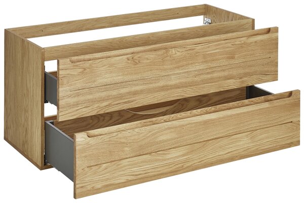 SKRINKA POD UMÝVADLO, farba duba, farba duba, 120/54/46 cm Linea Natura - Kúpeľňové skrinky, Online Only